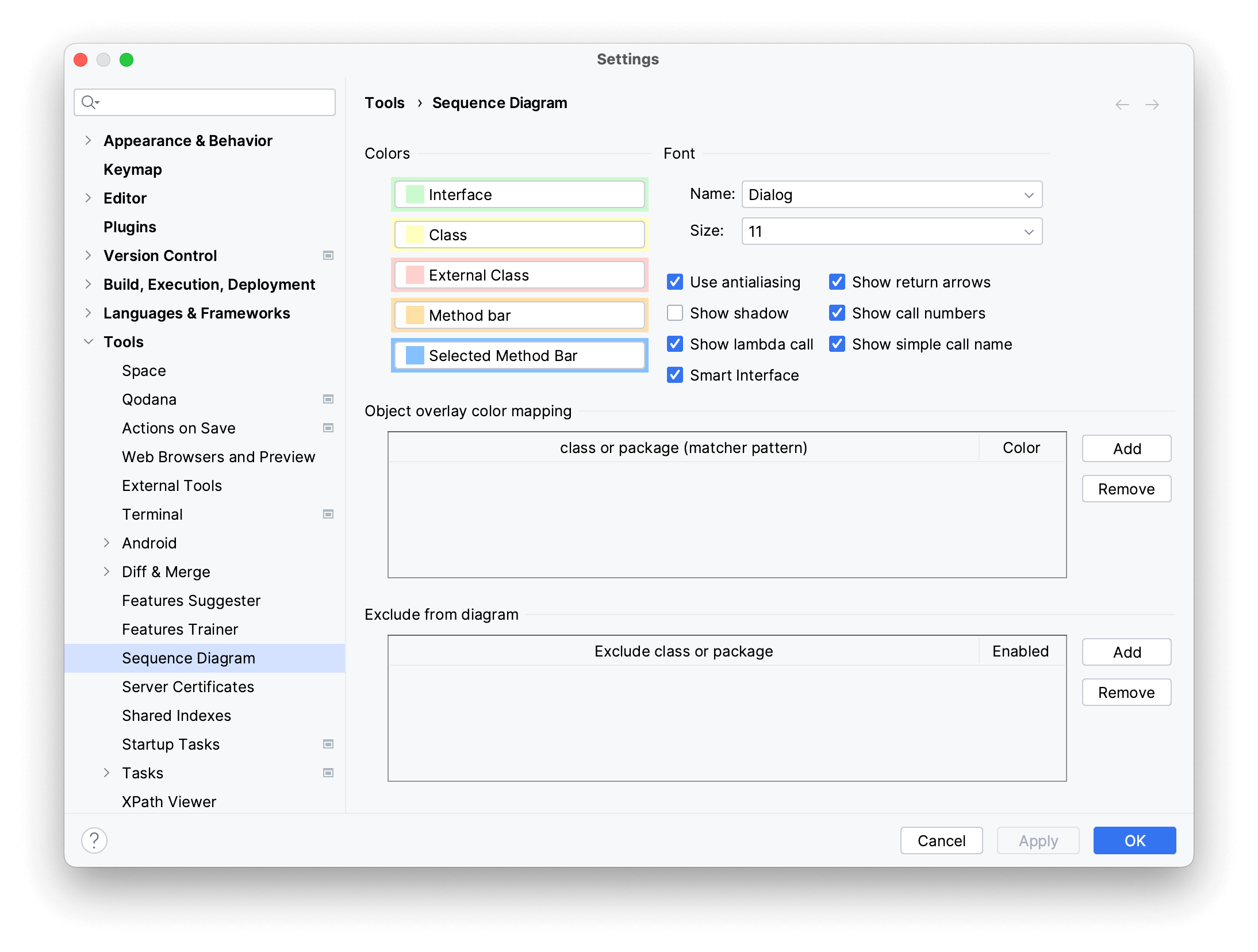 system setting